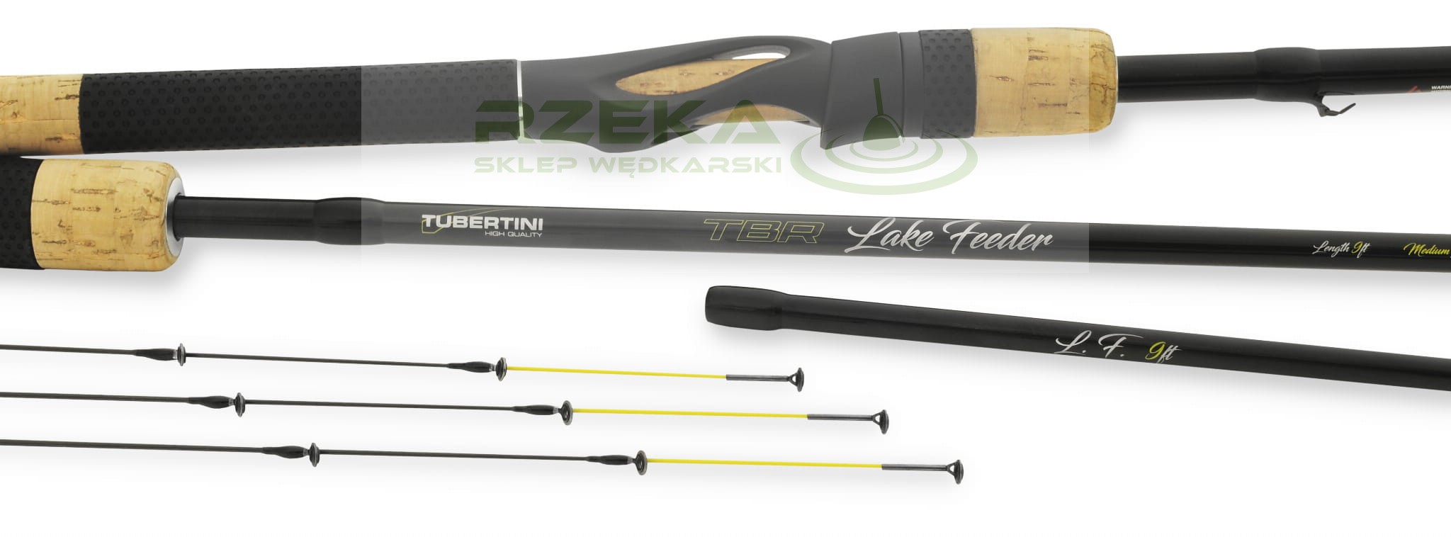 Canne Tubertini TBR Lake Feeder 3m Medium Action - 2 Brins