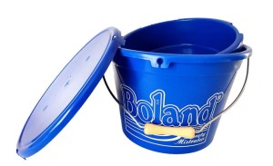 wiadro z miską i pokrywą BOLAND 25 litrów