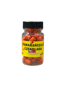 dumbels MC KARP 8mm - Pomarańcza&Czekolada