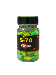dumbels wafters MC KARP 8mm - S-70 Original / żółto-zielone