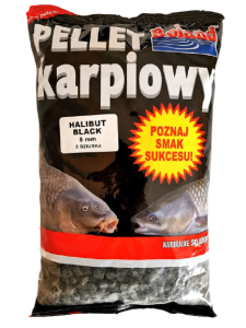 pellet karpiowy BOLAND Halibut Black 8mm - op. 1kg