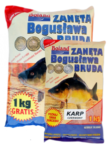 zanęta popularna BOLAND Karp Czerwony Truskawka - op. 3kg