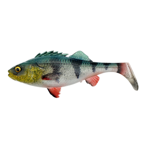 przynęta Savage Gear 4D Perch Shad 12,5cm/20g- Green Silver -1szt.