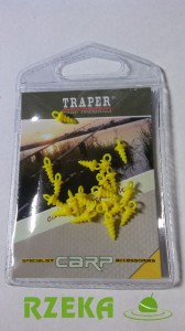 wkręty żółte do przynęt  TRAPER- op. 20 szt. 