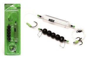 zestaw sumowy MADCAT Adjusta Profi River L do łowienia na martwą rybkę  dł.180cm/1,00mm 3/0+10/0  60gr. 