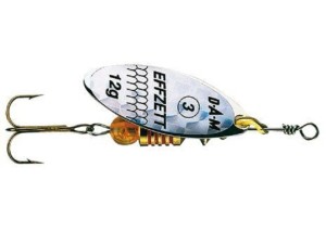 błystka obrotowa EFFZETT Predator Spinner nr 1 / 4g - Sinking Reflex Silver