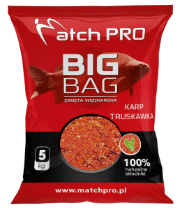 zanęta MATCH PRO Big Bag Truskawka- op.5kg 