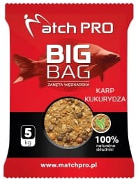 zanęta MATCH PRO Big Bag  Karp Kukurydza  op.5kg 