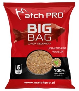 zanęta MATCH PRO Big Bag Uniwersalna Wanilia - op.5kg 