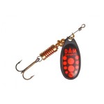 błystka obrotowa EFFZETT Standard Spinner nr 4 / 10g - Black Red