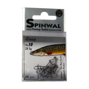 SPINWAL agrafka z krętlikiem no.10 -op.10szt.