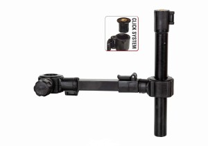 uchwyt TRAPER click z podpórką rozsuwany