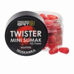 przynęta wafters Mini Ślimak Twister FEEDER BAIT - Truskawka