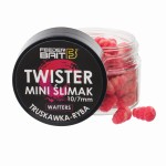 przynęta wafters Mini Ślimak Twister FEEDER BAIT - Truskawka & Ryba