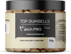 dumbells MATCH PRO 7mm / 25g - Kwas Masłowy