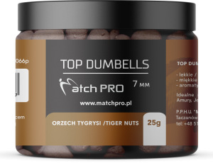 dumbells MATCH PRO 7mm / 25g - Orzech Tygrysi