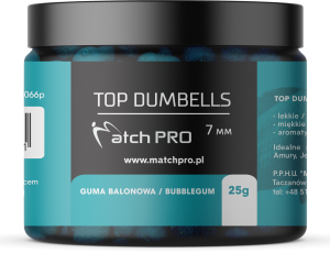 dumbells MATCH PRO 7mm / 25g - Guma Balonowa
