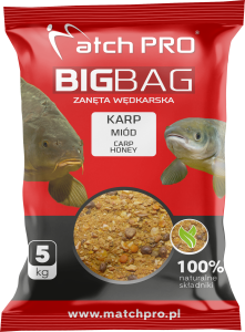 zanęta MATCH PRO Big Bag  Miód - op.5kg 