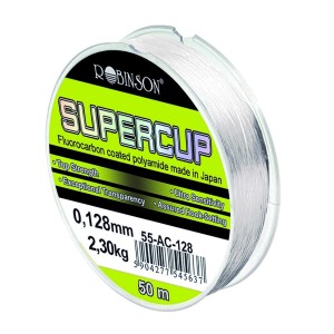 żyłka przyponowa SUPER CUP ROBINSON dł.50m / 0,115mm 