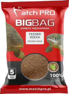 zanęta MATCH PRO Big Bag Feeder Rzeka- op.5kg 