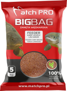 zanęta MATCH PRO Big Bag  Feeder Karp Leszcz Lin Karaś op.5kg 