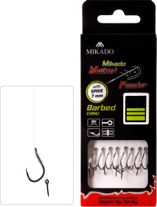 przypon MIKADO Method Feeder z igłą na żyłce op. 8szt - nr10 / 0.23mm / 10cm