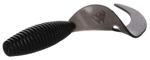 przynęta Twister MIKADO dł.3,8cm Black -1szt.