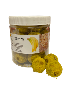 kulki hakowe BESTFEED Perfect 22mm - Banan / Kukurydza