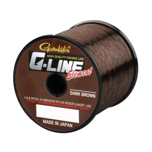 żyłka karpiowa GAMAKATSU G-Line Element Dark Brown 0.30mm / dł. 1325m