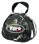 pokrowiec  na kołowrotek White Camo York rozm. S / 16x13x9cm 