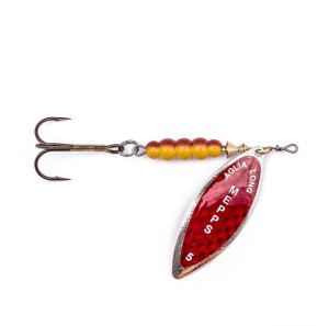 błystka obrotowa MEPPS Aglia Long Redbo srebrna nr.0 / 2,5gr. 