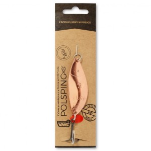 błystka wahadłowa POLSPING ALGA miedziana nr.3 / 30gr. 