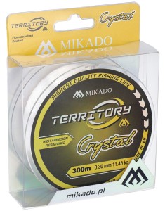 żyłka MIKADO Territory Crystal - 0.35mm / 12,50kg / 300m 