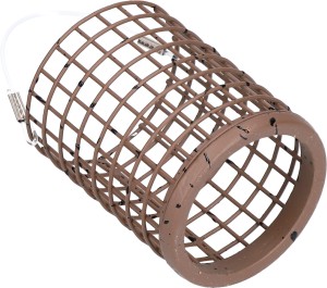 koszyczek zanętowy MIKADO otwarty do nęcenia rozm. L / 45x58mm / op. 1szt. / brązowy