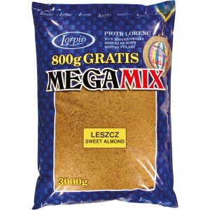 zanęta LORPIO Mega Mix Leszcz Sweet Almond op. 3kg