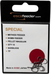haczyki do method feeder ESCAFEEDER Special op.10szt / nr.12 /bezzadziorowe 