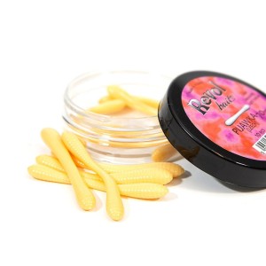 przynęta Pijawka REVOL BAITS dł.50mm - kolor JasnoZółty / zapach Krewetka / 1szt.