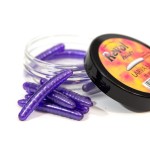 przynęta Larva REVOL BAITS dł.35mm - kolor Fioletowa Perła / zapach Ser-czosnek / 1szt.