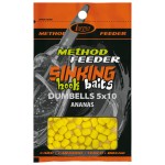Dumbells LORPIO Sinking hook baits MF 5x10 mm/ op. 20g/ Ananas