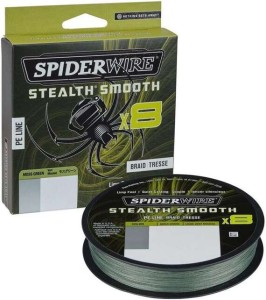 plecionka SpiderWire Stealth Smooth X8 Zielona 0.06mm / dł.150m