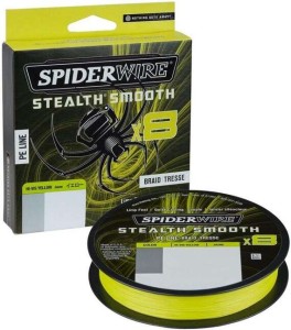 plecionka SpiderWire Stealth Smooth X8 Żółta 0.13mm / dł.150m