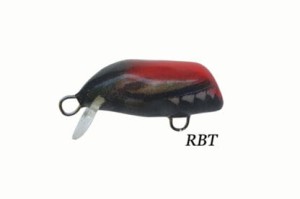 wobler Beetle DORADO  dł.3,0cm / 1,8gr / pływający / kolor RBT