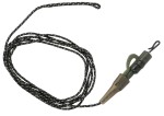 przypon / zestaw karpiowy Leadcore 80cm z bezpiecznym klipsem 2 MIKADO  op.2szt.