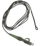 przypon / zestaw karpiowy Leadcore 80cm z bezpiecznym klipsem 1 MIKADO  op.2szt.
