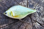 wobler Jerk HEGEMON Pikebike dł.10,5cm / 57gr / tonący / kolor Karaś