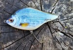 wobler Jerk HEGEMON Pikebike dł.10,5cm / 57gr / tonący / kolor Płoć Niebieska