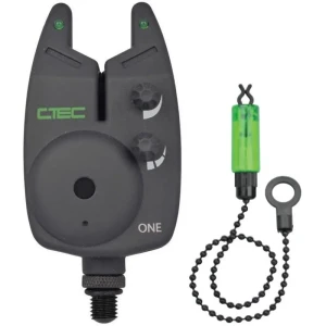 zestaw sygnalizator i hanger CTEC One Bite Alarm + Hanger Combi Green