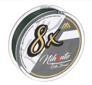 plecionka MIKADO Nihonto Octa Braid 8x- 0,08mm / 5,15kg / 150m - zielona