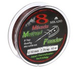 plecionka MIKADO Octa Method Feeder - 0.10mm / 7.75kg / 10m - brązowa