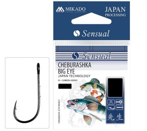 Haczyki do Czeburaszki Big Eye MIKADO Sensual nr.4 BN - op.9szt